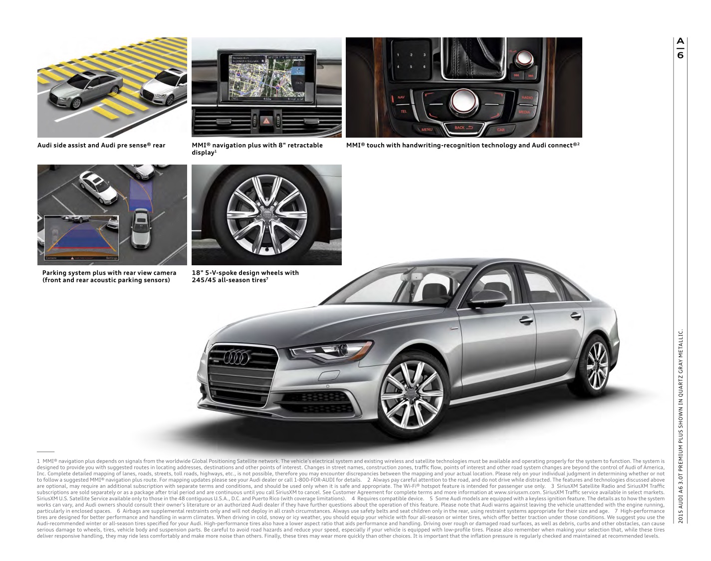 2015 Audi A6 Brochure Page 41